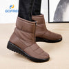 Damen Winter warme wasserdichte Schneestiefel